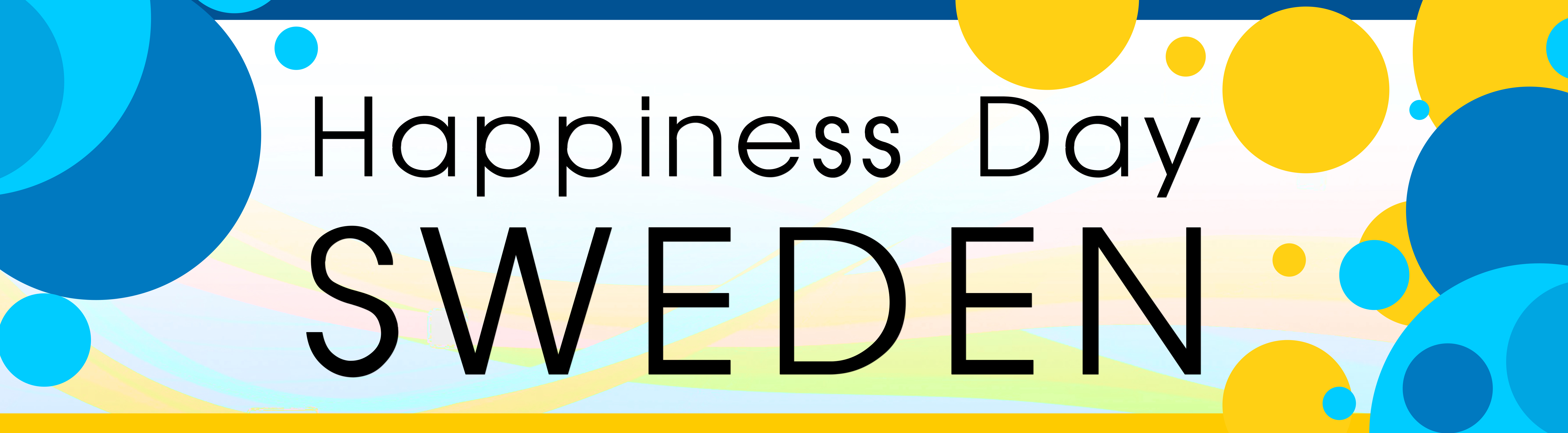 Happiness Day Sweden banner hi res